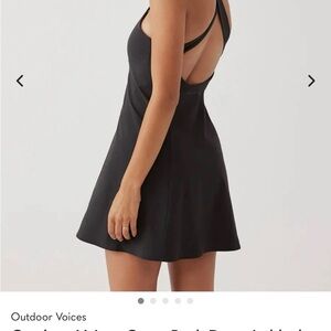 Outdoor Voices NWT Black Women's Athletic Dress